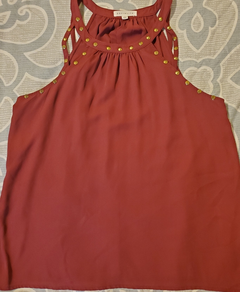 L Maroon Blouse